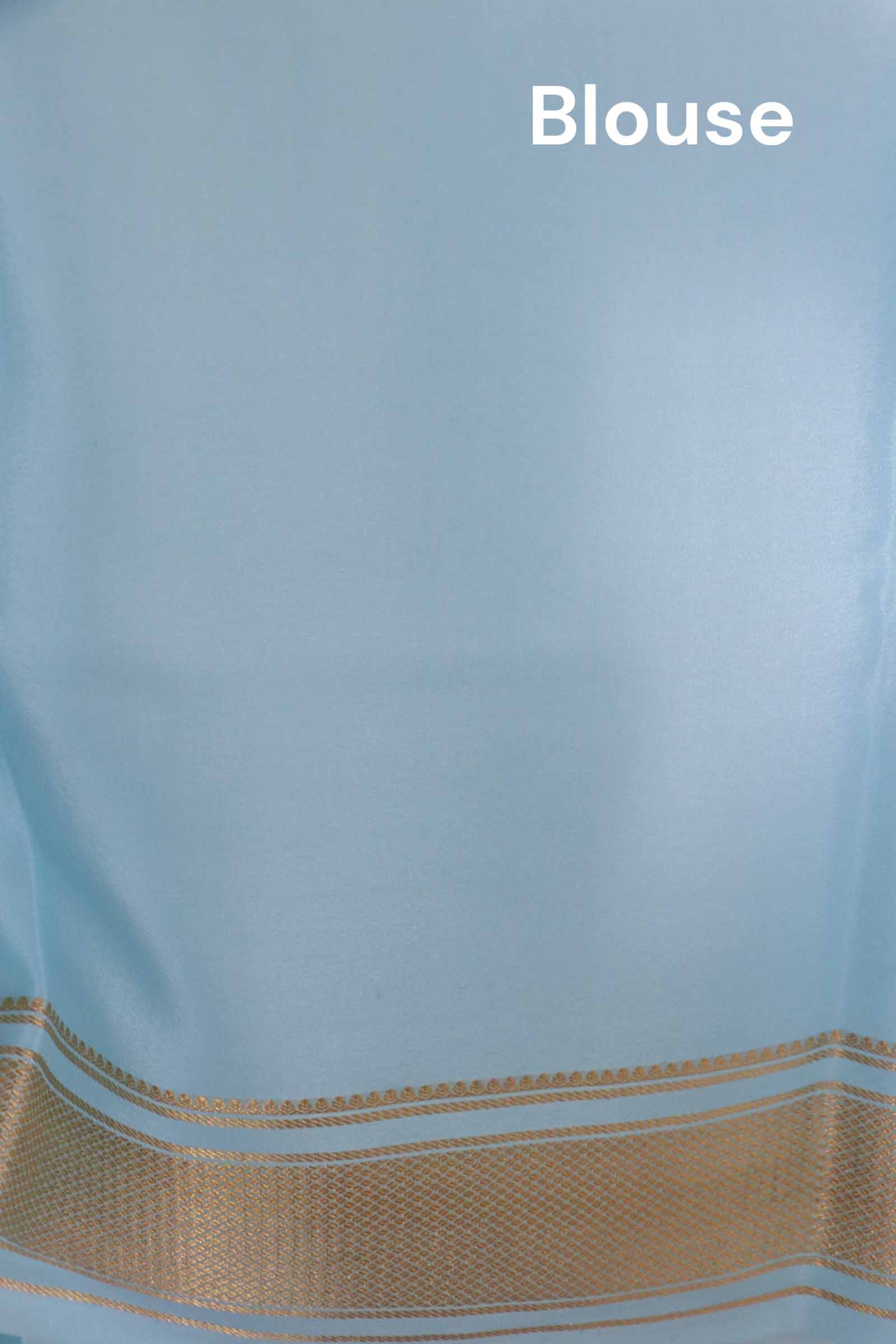 Pure Mysore Crepe Silk Saree AL211376